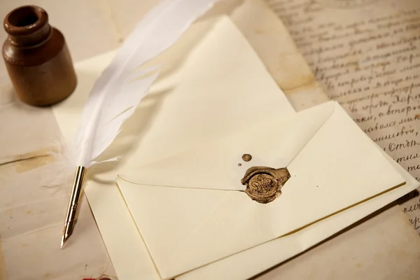 Винтажное письмо — стоковое фото
