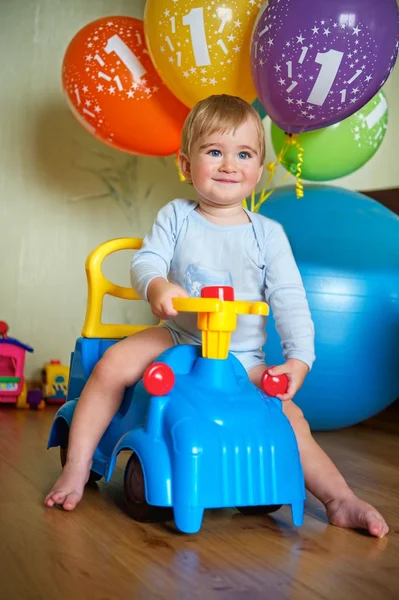 아기 소년의 1 년 생일 — 스톡 사진