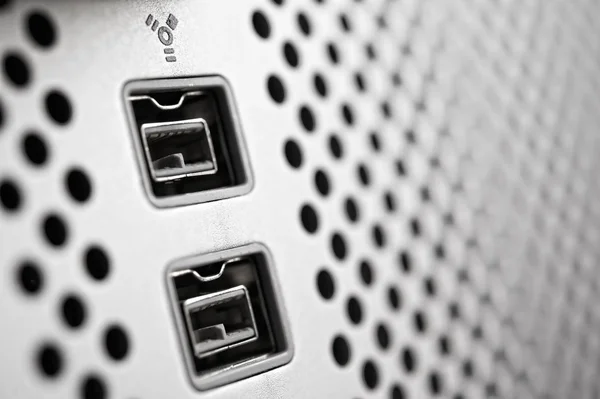 Firewire connection port — Stock Photo, Image