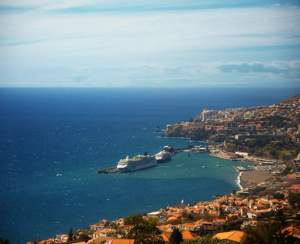 Funchal Stadtblick, Madeira. — Stockfoto