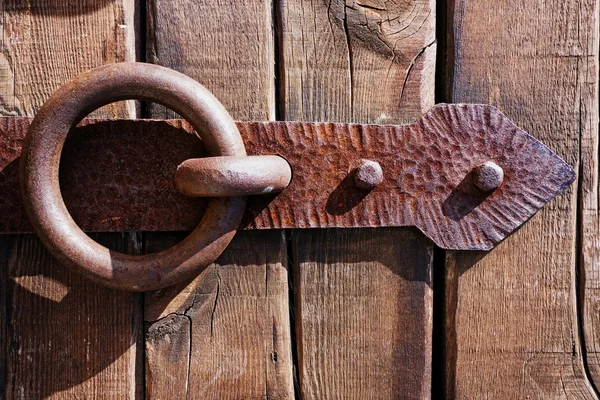Close-up de uma fechadura de porta — Fotografia de Stock