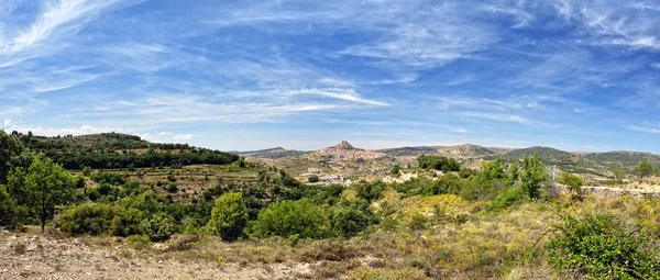 스페인에서 하늘과 산의 아름 다운 풍경. — 스톡 사진