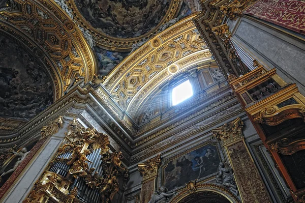 Splendido cinguettio barocco in Italia, Roma . — Foto Stock