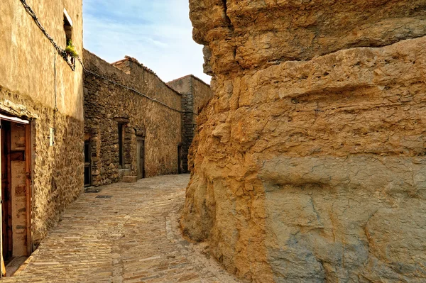 Krajobraz z stare miasto Aresa. — Zdjęcie stockowe