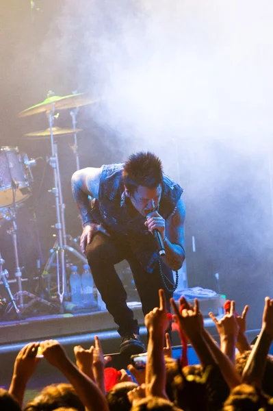 Grupo "Papa Roach " — Foto de Stock