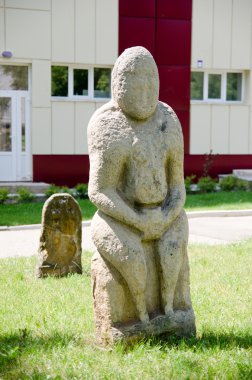 taş polovtsian Heykel Parkı-Müzesi, lugansk, Ukrayna