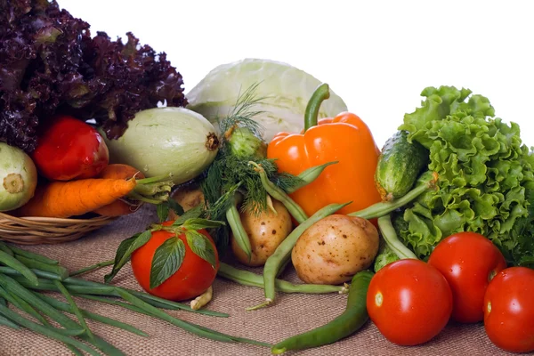 Warzywa na zwolnieniu — Zdjęcie stockowe