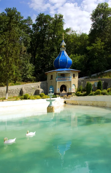 Mosteiro Tsyganeshty Moldávia — Fotografia de Stock