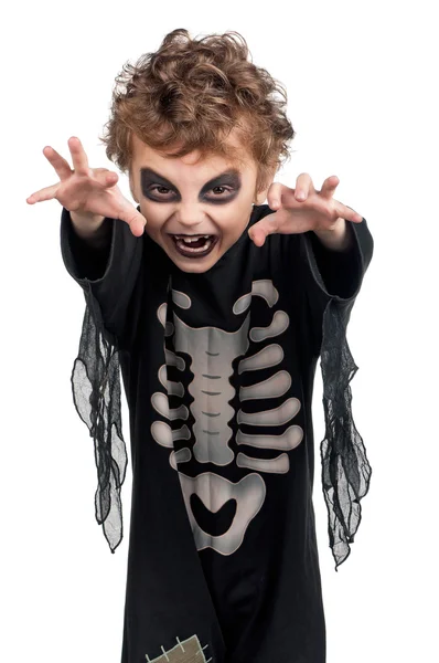 Дитина в костюмі Хеллоуїна — стокове фото
