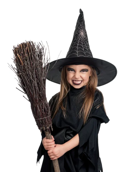 Kind in Halloween kostuum — Stockfoto