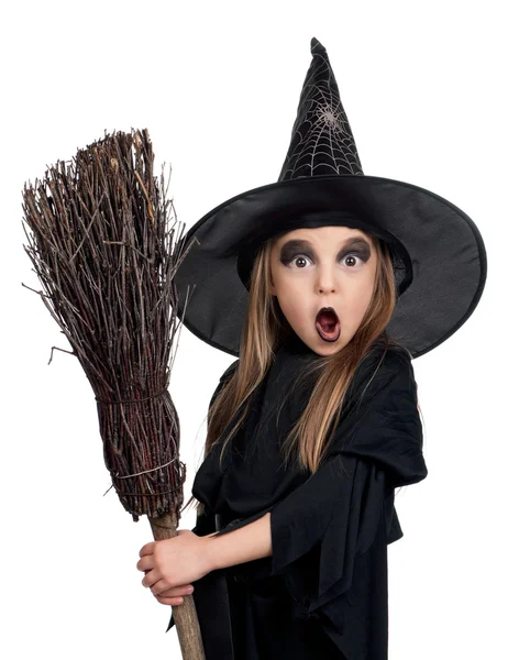 Kind im Halloween-Kostüm — Stockfoto