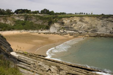 plaj Santander, Cantabria deniz