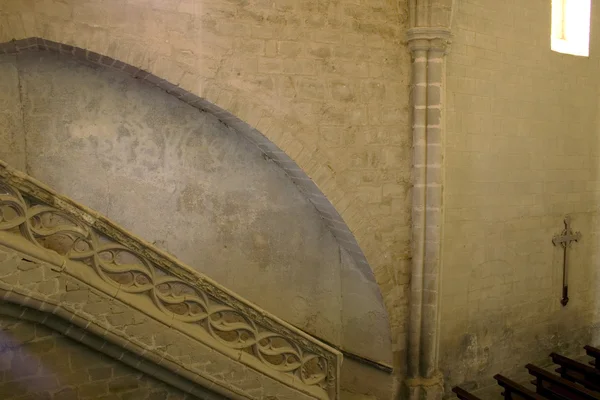 Інтер'єр церкви Granon — стокове фото
