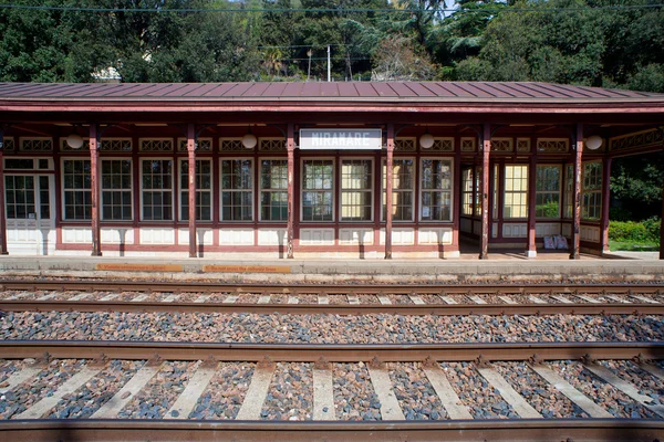Miramare järnvägsstation — Stockfoto