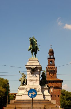 Garibaldi anıt, milan