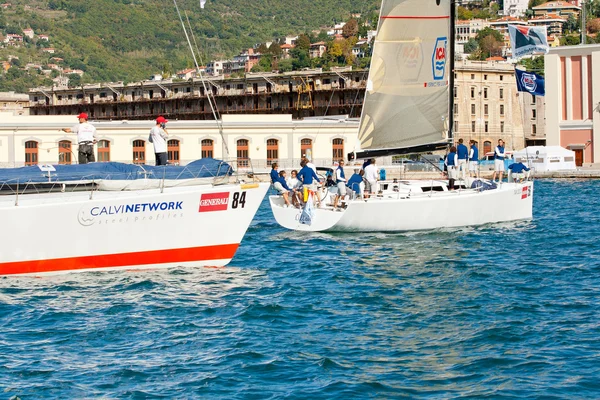 Триест, Барколана 2009 - The Trieste regatta — стоковое фото