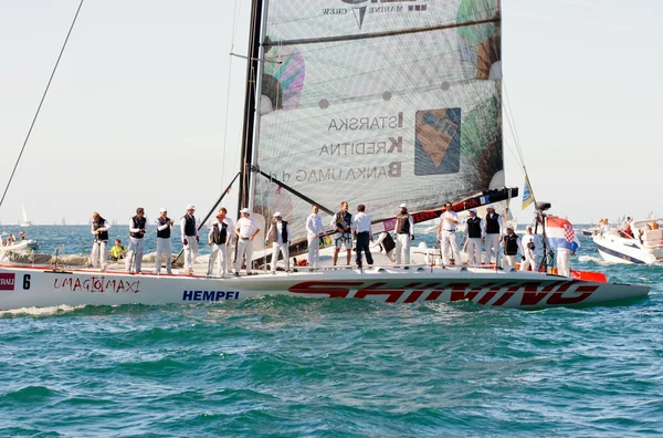里雅斯特，barcolana 2009 年-的里雅斯特帆船赛 — 图库照片