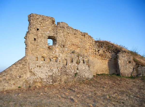 stock image Ruins of Assoro Castle