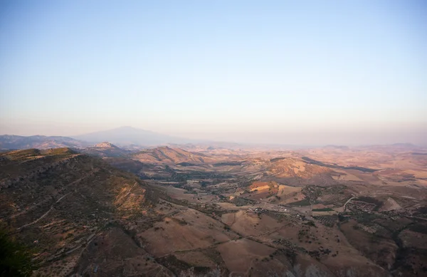 Assoro bölge, Sicilya manzara — Stok fotoğraf