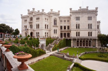 Miramare castle, Trieste clipart