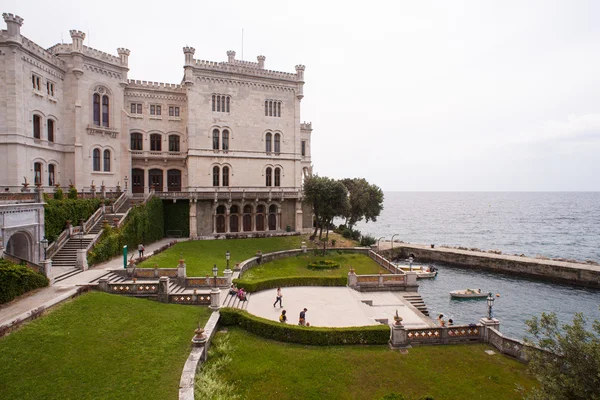 Castelo Miramare, Trieste — Fotografia de Stock