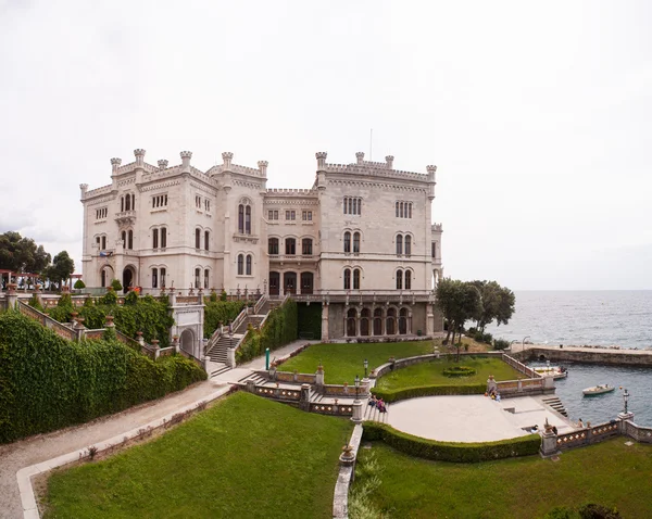 Miramare castle, Trieste — Stockfoto