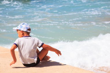 Çocuk baska Beach, Hırvatistan