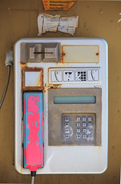 Eski Hırvat telefon — Stok fotoğraf
