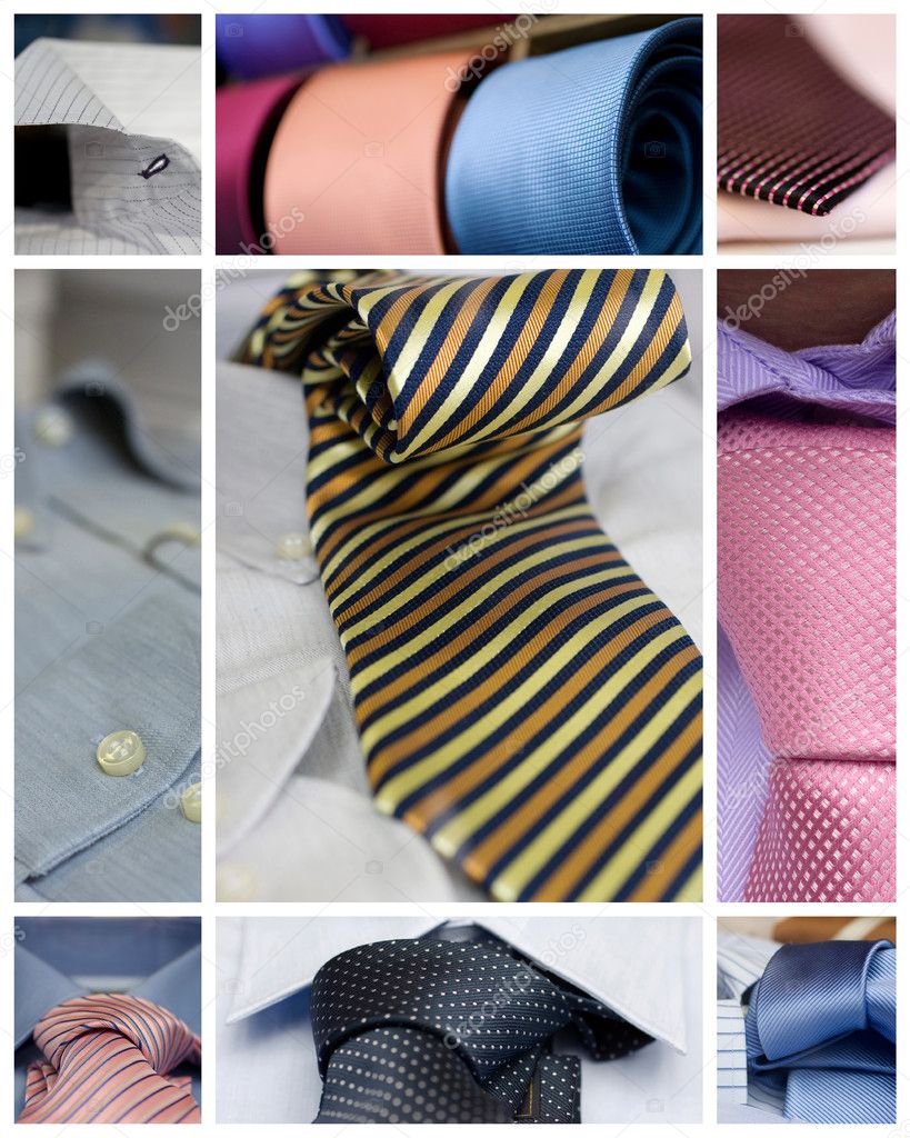 Neckties and shirts