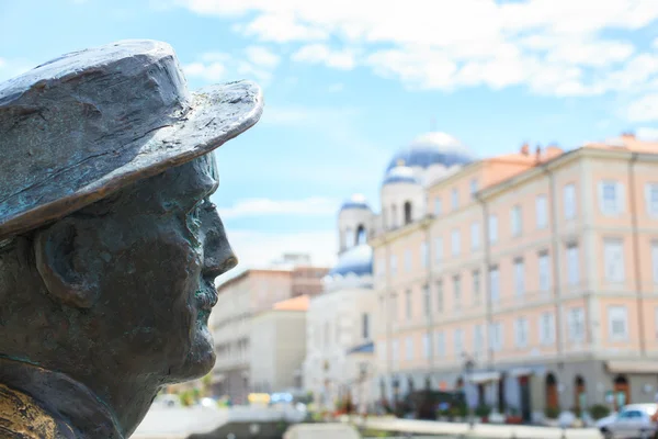 Estatua de James Joyce, Trieste — Foto de Stock