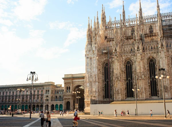 Duomo di milano - Milánská katedrála — Stock fotografie
