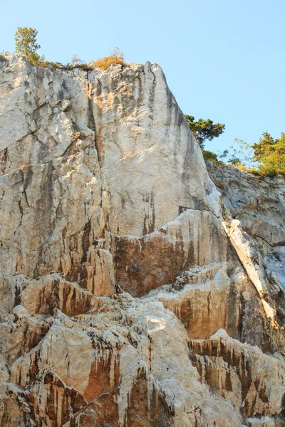 Sistiana rock, Trieste — Stock Photo, Image