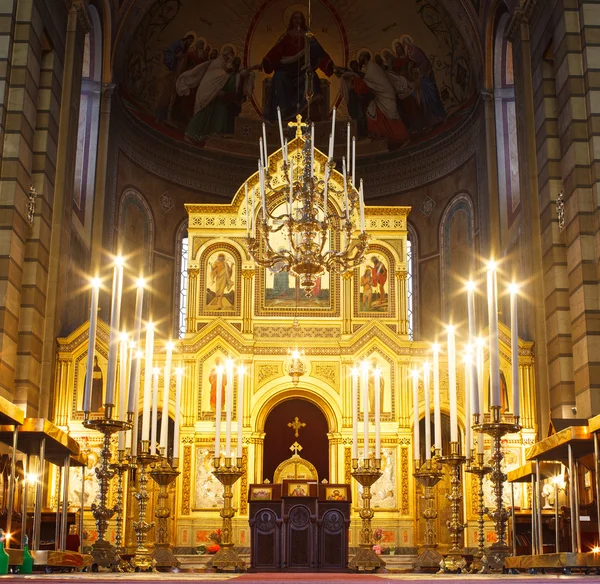 Orthodoxe kerk van Sint Spiridon, trieste — Stockfoto