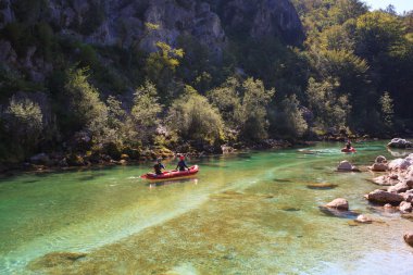 minirafting soca Nehri, Slovenya