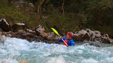 soca nehir, Slovenya kanosu