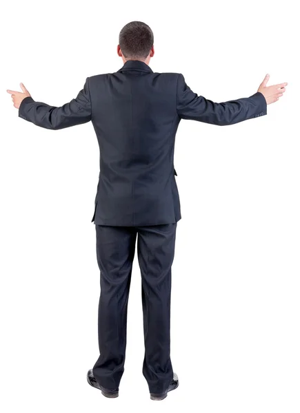 Back view of business man — Stock Photo, Image