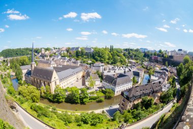 Lüksemburg panoramik görünüm