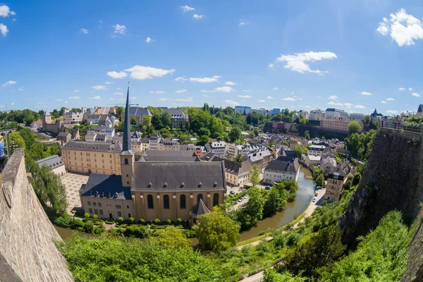 Panoramiczny widok Luksemburg — Zdjęcie stockowe
