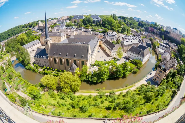 Lussemburgo vista panoramica — Foto Stock