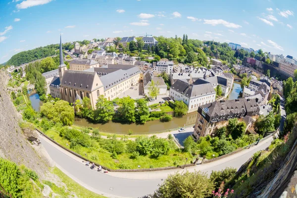 stock image Luxembourg panoramic view