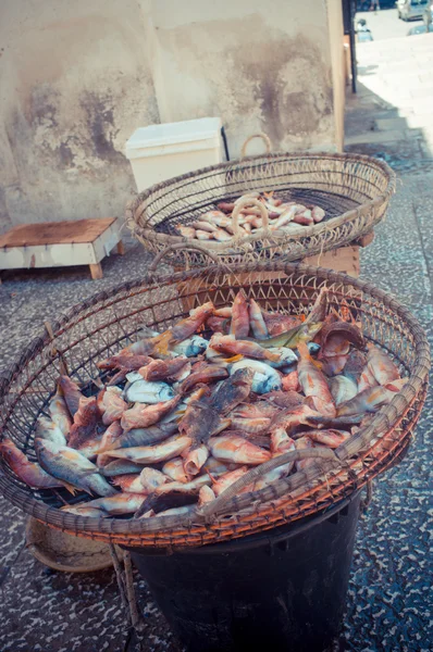 Venda de peixe — Fotografia de Stock