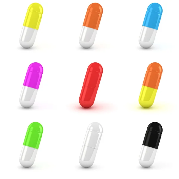 Pills formation — Stock Photo, Image