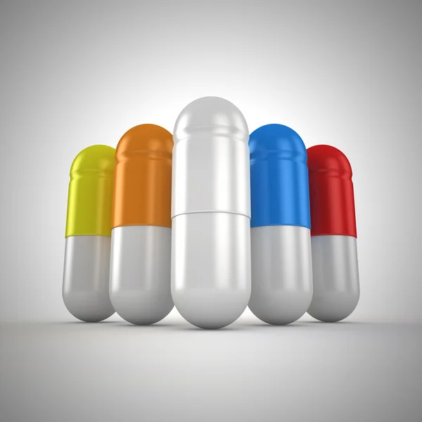 Group of pills — Stock Photo, Image
