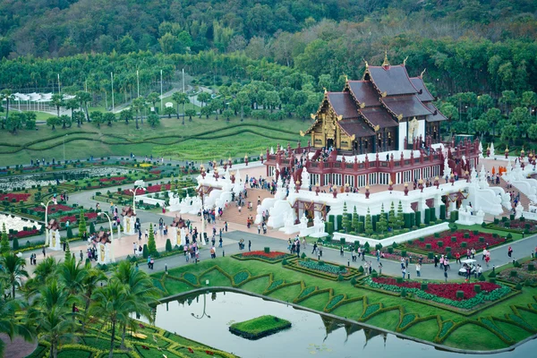 Royal pavilion på royal flora park — Stockfoto