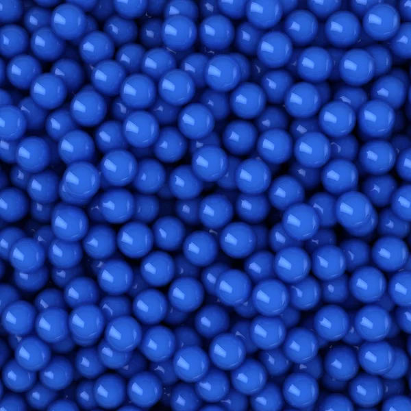 Azul bolas fundo — Fotografia de Stock