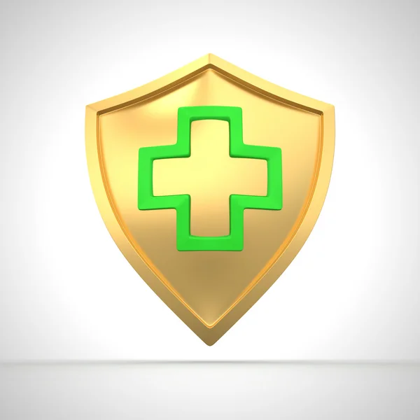 Medicine shield — Stock Photo, Image