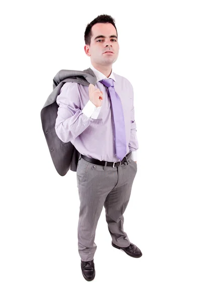 Junger Geschäftsmann posiert — Stockfoto
