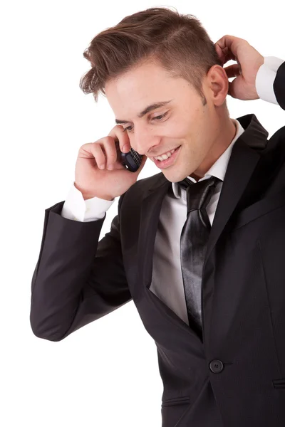 Business man at the phone Stock Picture