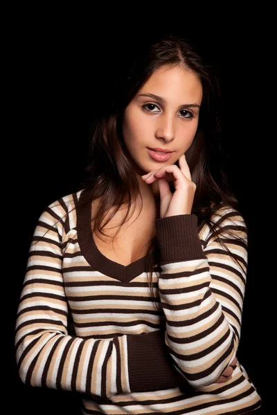 Young and beautiful woman portrait — Stock Photo, Image
