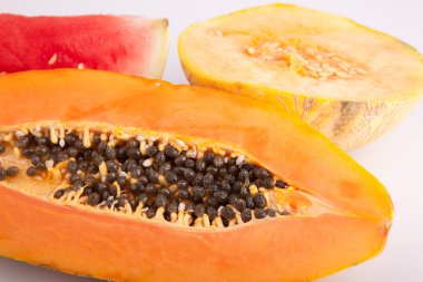 papaya, kavun ve karpuz